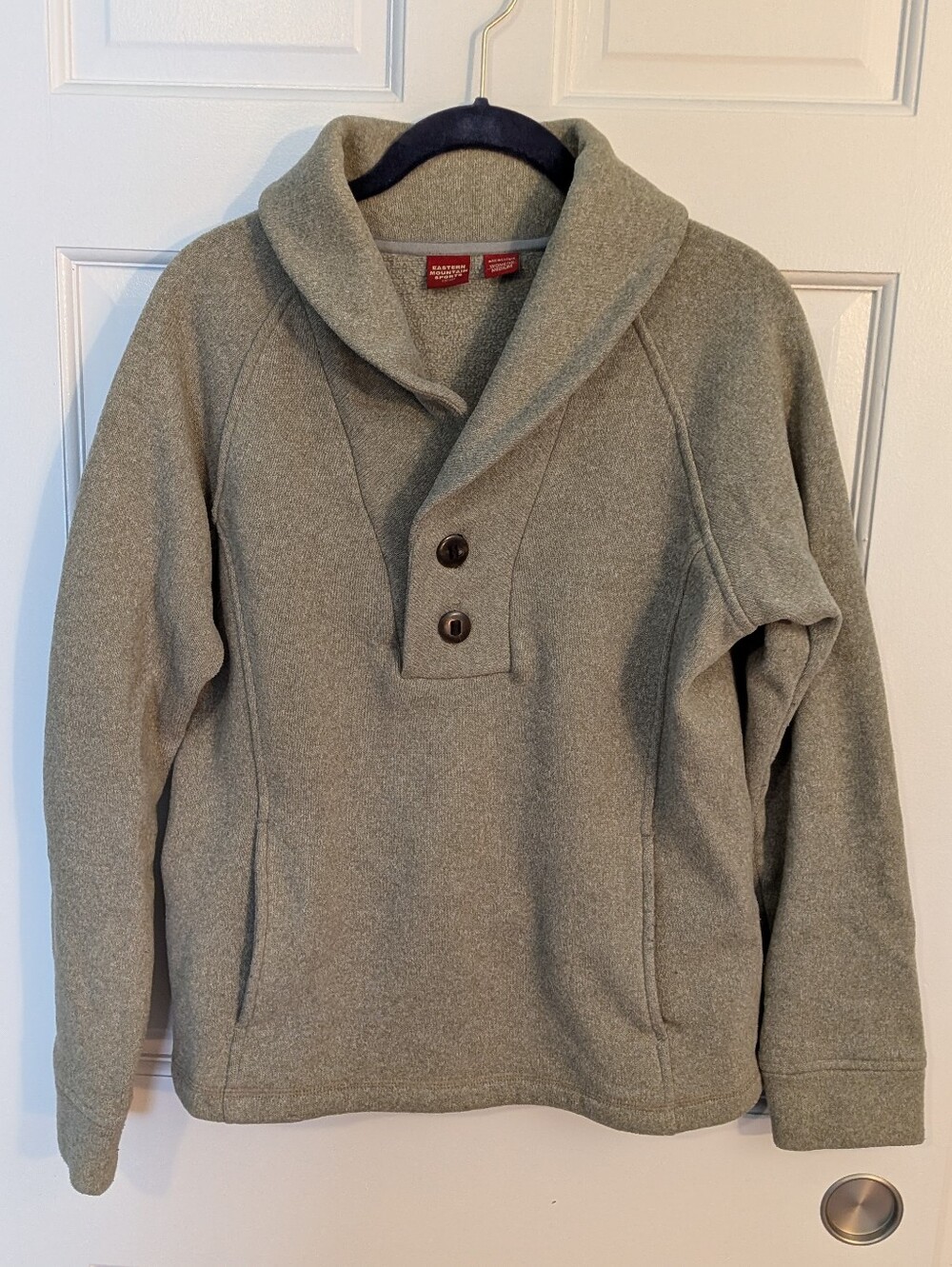 EMS Women's Fleece Cowl Neck Button Front Shirt